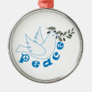 Search for olive branch christmas tree decorations Peace