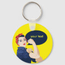 Search for riveter key rings Feminist