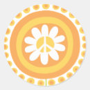 Search for war is peace stickers Retro