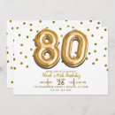 Search for 80th anniversary invitations Modern