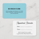 Search for template appointment cards Elegant