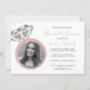 Search for rose gold bridal shower invitations Pink