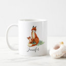 Search for fox illustration mugs Woodland