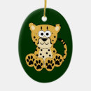 Search for cheetah christmas tree decorations Cartoon