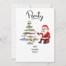 Search for fish christmas invitations Santa