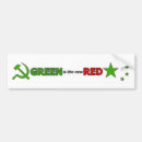 Search for green is the new red bumper stickers Global warming