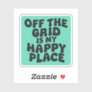 Search for off the grid stickers Wilderness