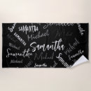 Search for couple beach towels Black