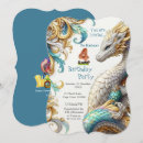 Search for white dragon invitations Blue