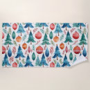 Search for new year beach towels Santa