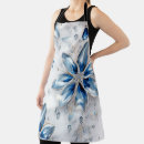 Search for snow crystal aprons Blue