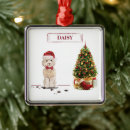 Search for cockapoo christmas tree decorations Dog