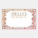 Search for hello my name is tag stickers Party