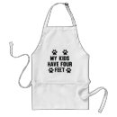 Search for cute paw print aprons Pets