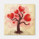 Search for heart tree magnets Romance