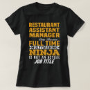Search for restaurant manager clothing Profession