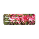 Search for pink dogwood return address labels Nature