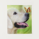 Search for butterfly dog art Golden retriever
