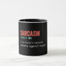 Search for sarcasm definition mugs Funny