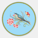 Search for vintage bird illustration stickers Flowers