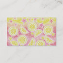 Search for lemonade business cards Yellow