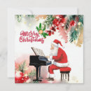 Search for piano christmas cards Pianist