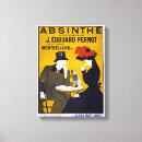 Search for absinthe canvas prints French