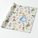 Search for wonderland wrapping paper Tea party