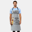 Search for funny beer sayings aprons For him