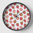 Search for cute fruits clocks Girly