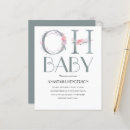 Search for abc baby shower invitations Simple