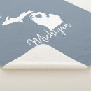 Search for state of michigan blankets Map