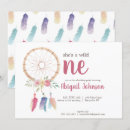 Search for dreamcatcher invitations Wild one