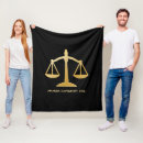 Search for scales of justice decor Black and gold