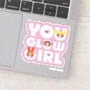 Search for cute girl power stickers Buttercup