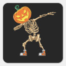 Search for pumpkin head stickers Skeleton