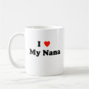 Search for i love nana mugs Heart