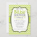 Search for green chevron invitations Gender neutral