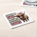Search for highland cow coasters Cute farm animal