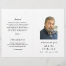 Search for modern memorial service programmes Order of service