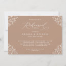 Search for antique rehearsal dinner invitations Classy