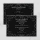 Search for goth invitations Black
