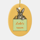 Search for cute bunny rabbit christmas tree decorations Kids