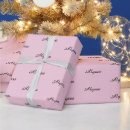 Search for light pink wrapping paper Birthday