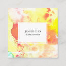 Search for colorful business cards Modern