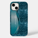 Search for blue glitter iphone cases Teal