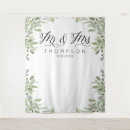 Search for mr and mrs backdrops Greenery