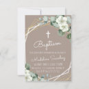 Search for eucalyptus christening invitations Catholic