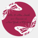 Search for invitation seals wedding stickers Red