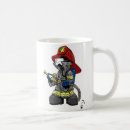 Search for cartoon firefighter mugs Cute